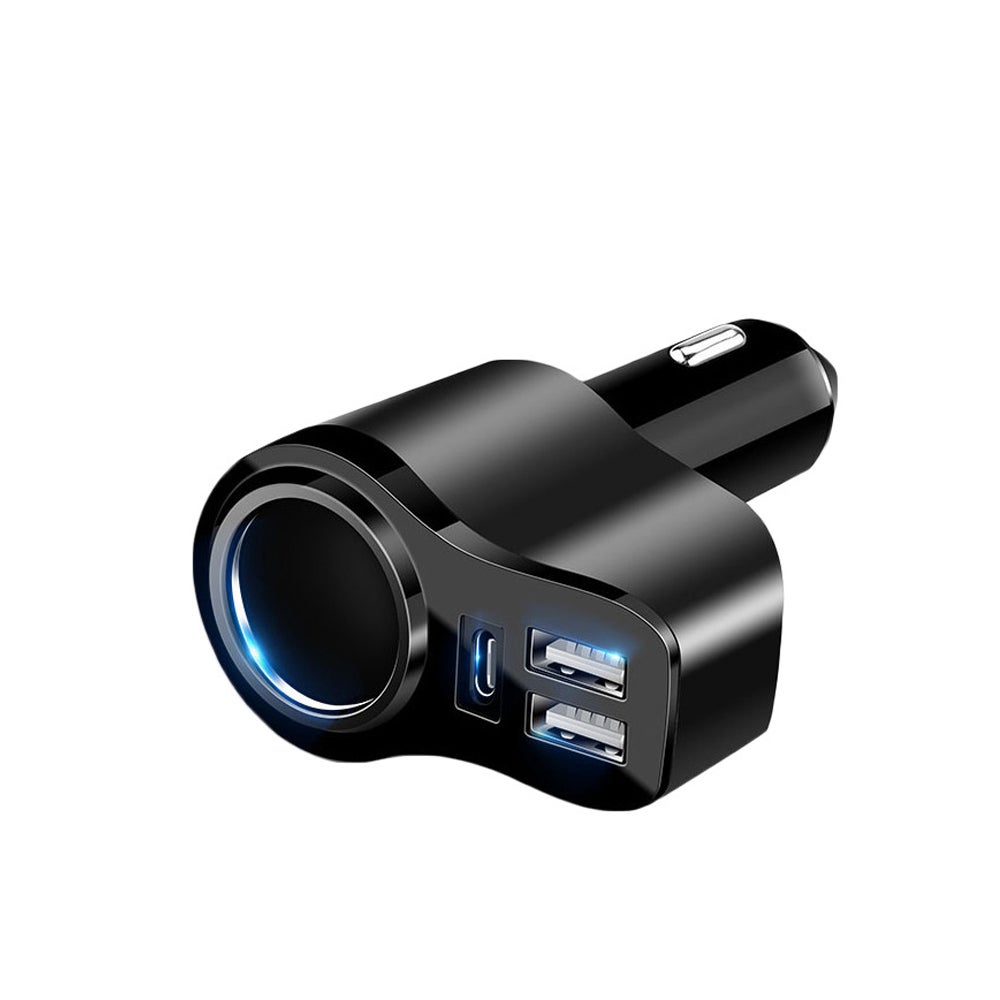 Ładowarka samochodowa USB, szybka ładowarka samochodowa PD 30 W USB C, adapter ładowarki samochodowej USB do iPhone'a 17/Air/16/15 Pro Max, iPada