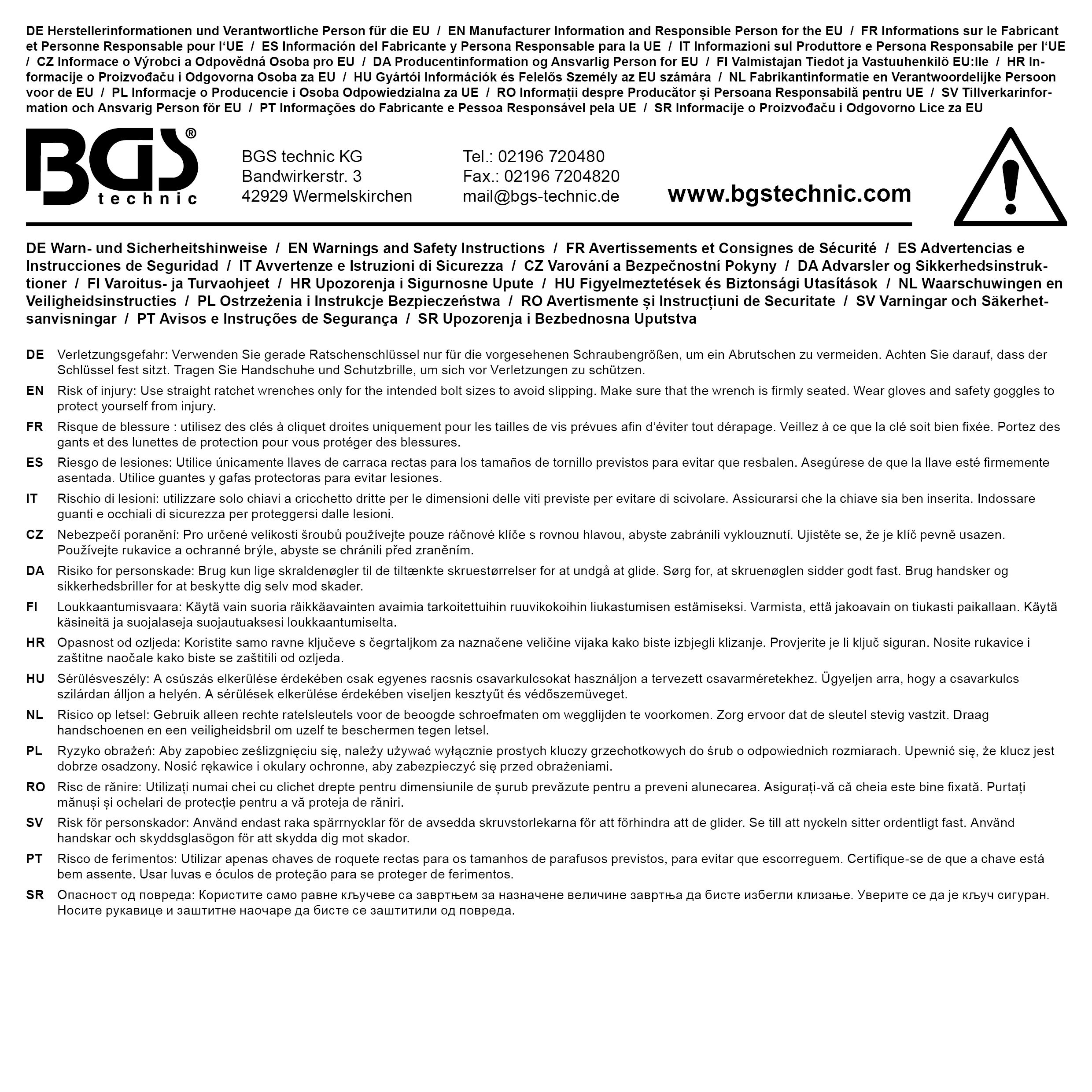 Clé mixte à cliquet | 24 mm - 5