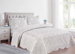 Trapuntino Estivo Summer In Microfibra - Misura Matrimoniale 250x250 Cm - Doppia Faccia Senape/crema - Foto 6