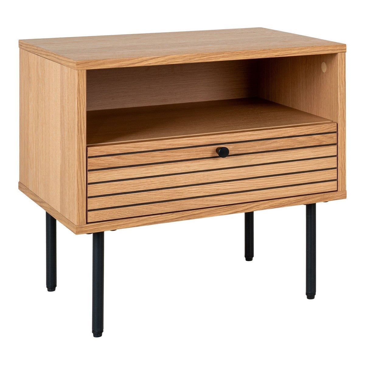 Stolik Nocny Kioto, Drewno, Brązowy, Seven Design