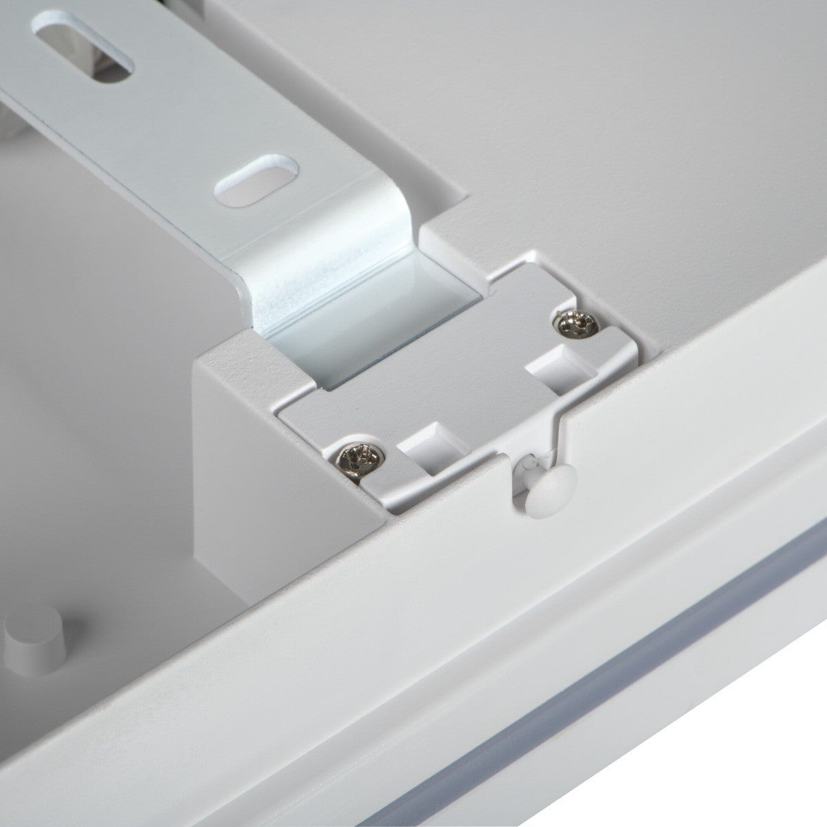 Plafon kwadratowy BENO LED 30W Odcienie bieli 2940lm grafitowo-biały wym:5,7x26x26cm IP65 Kanlux - 8