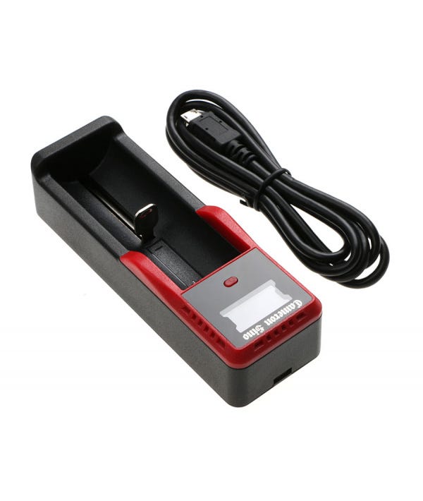 Chargeur 1 accu Li-Ion Tout formats IMR 26650, 18650, 17500 | Leroy Merlin Chargeur 1 accu Li-Ion Tout formats IMR 26650, 18650, 17500 | Leroy Merlin