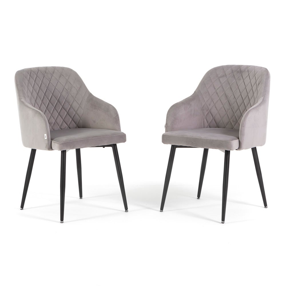 Lot De 2 Fauteuils Cuir Beige – Moderne – Avec Coussins – Occasion