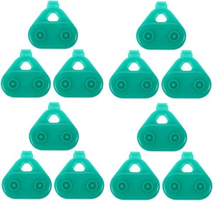 Lot De 50 Clips Pour Toile D'ombrage - Fixation Facile Et Solide Pour Filets De Jardin, Parasols Et Bâches