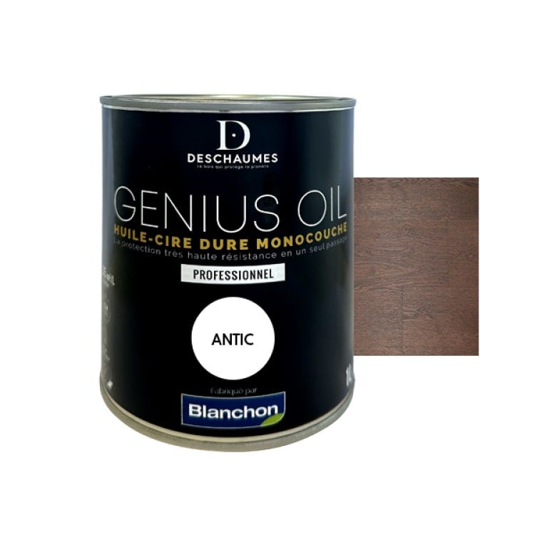 BLANCHON - Huile-cire gris clair pot de 0,25 litre BLANCHON - Huile-cire gris clair pot de 0,25 litre
