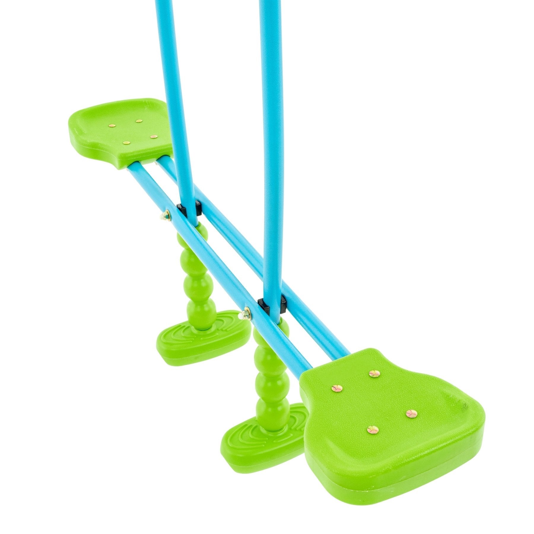 Station ARBOUSIER balançoire - vis-à-vis - toboggan - kit d'ancrage - bois FSC® h190 cm - 3