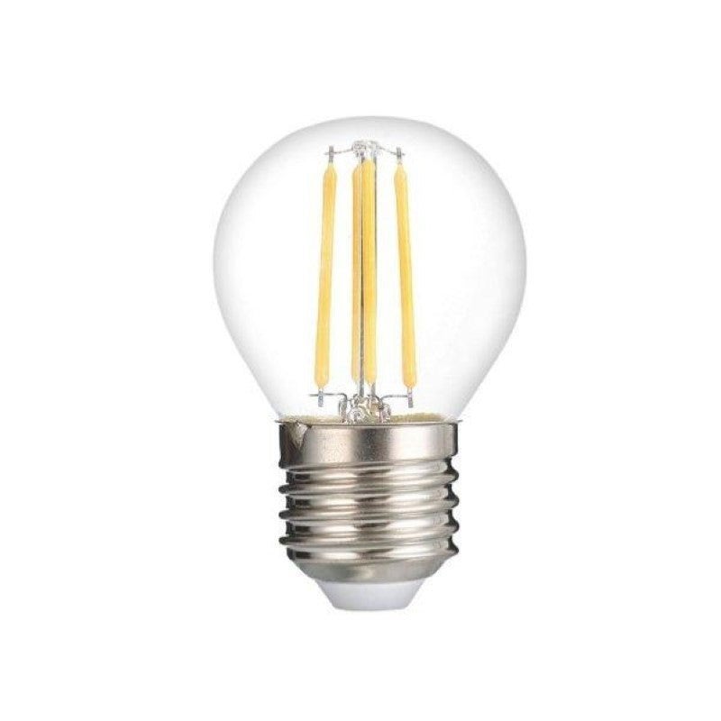 Bombillas Halógenas G45 E14 28W - Blanco Cálido 2700K, Regulables (pack 6 Unidades