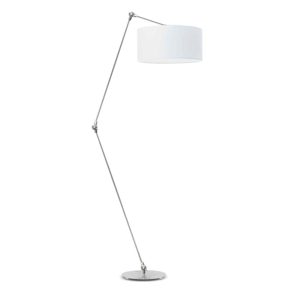 Lampa stojąca podłogowa przegubowa regulowana z abażurem walec SOUL