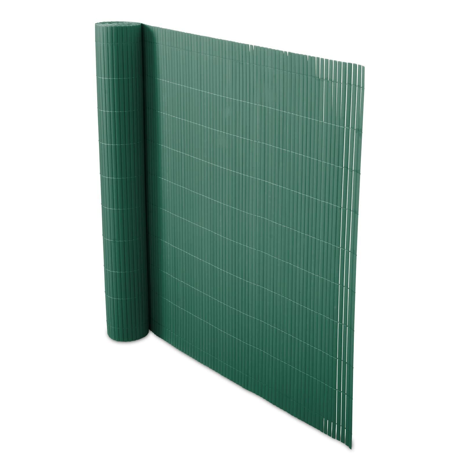 Canniccio in PVC Frangivista per Giardino, Balcone, Terrazza e Piscina, Recinzione PVC Resistente ai Raggi UV e Intemperie 200 x 300 cm - Verde - 5