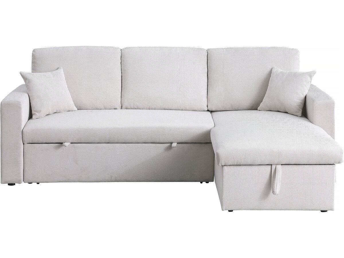 Canapé d'angle Happy Garden Canapé d'angle convertible CLARK 3 places