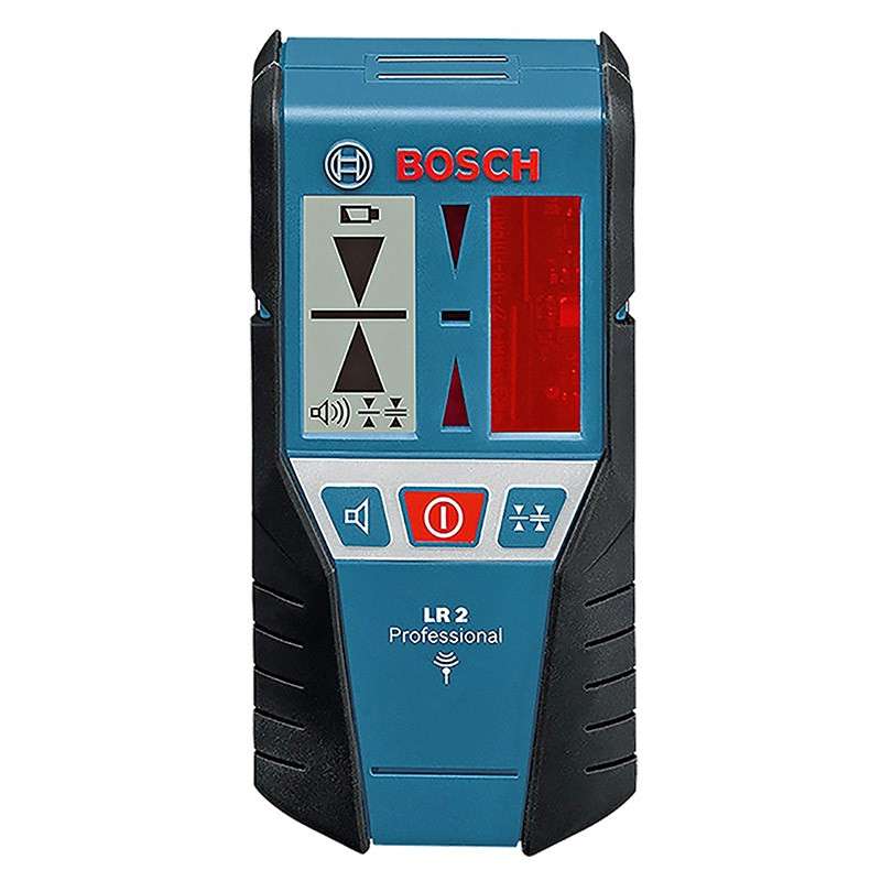 Odbiornik laserowy Bosch LR 2 zasięg 50m i wyświetlacz LED