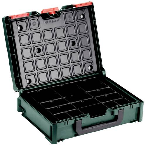 Metabo metaBOX 118 Organizer 626897000 Mallette pour matériels électroportatifs ABS vert, noir (l x H x P) 396 x 118 x