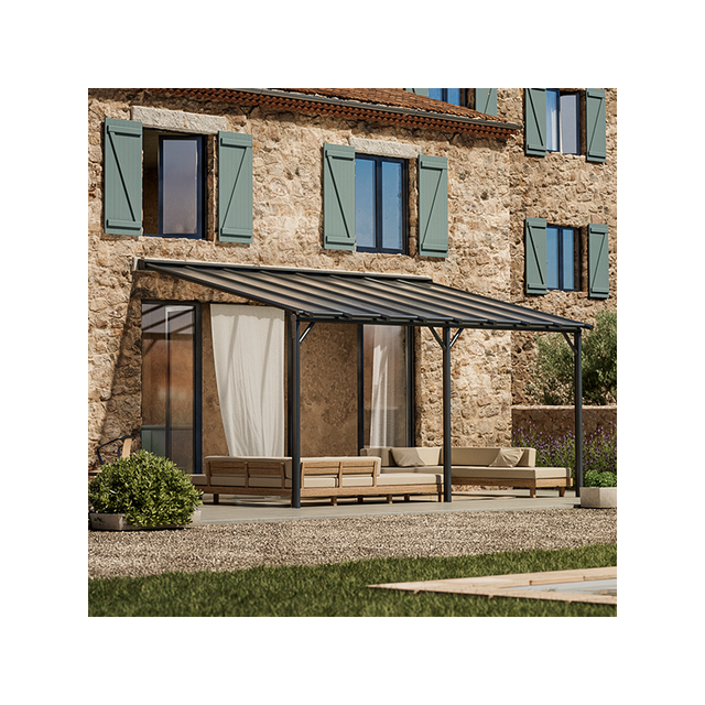 Pergola PERGOFRANCE Harmonie 3x5M - Antracite