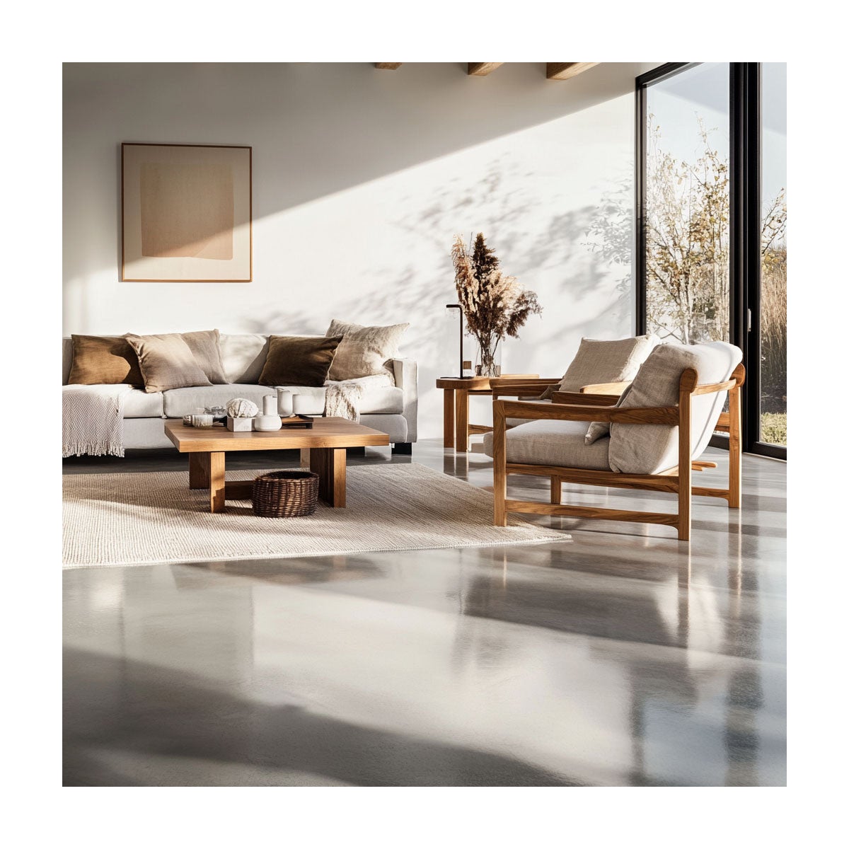 Vernis béton, extérieur ou intérieur, dalle, ciment, enduit : EASYCONCRETE - 0.5 L - ARCANE INDUSTRIES - 8