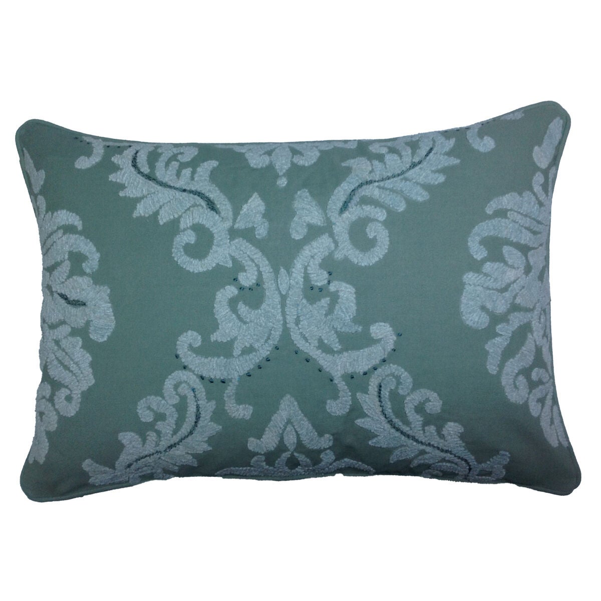 Funda de cojín dkd home decor 60 x 1 x 40 cm menta