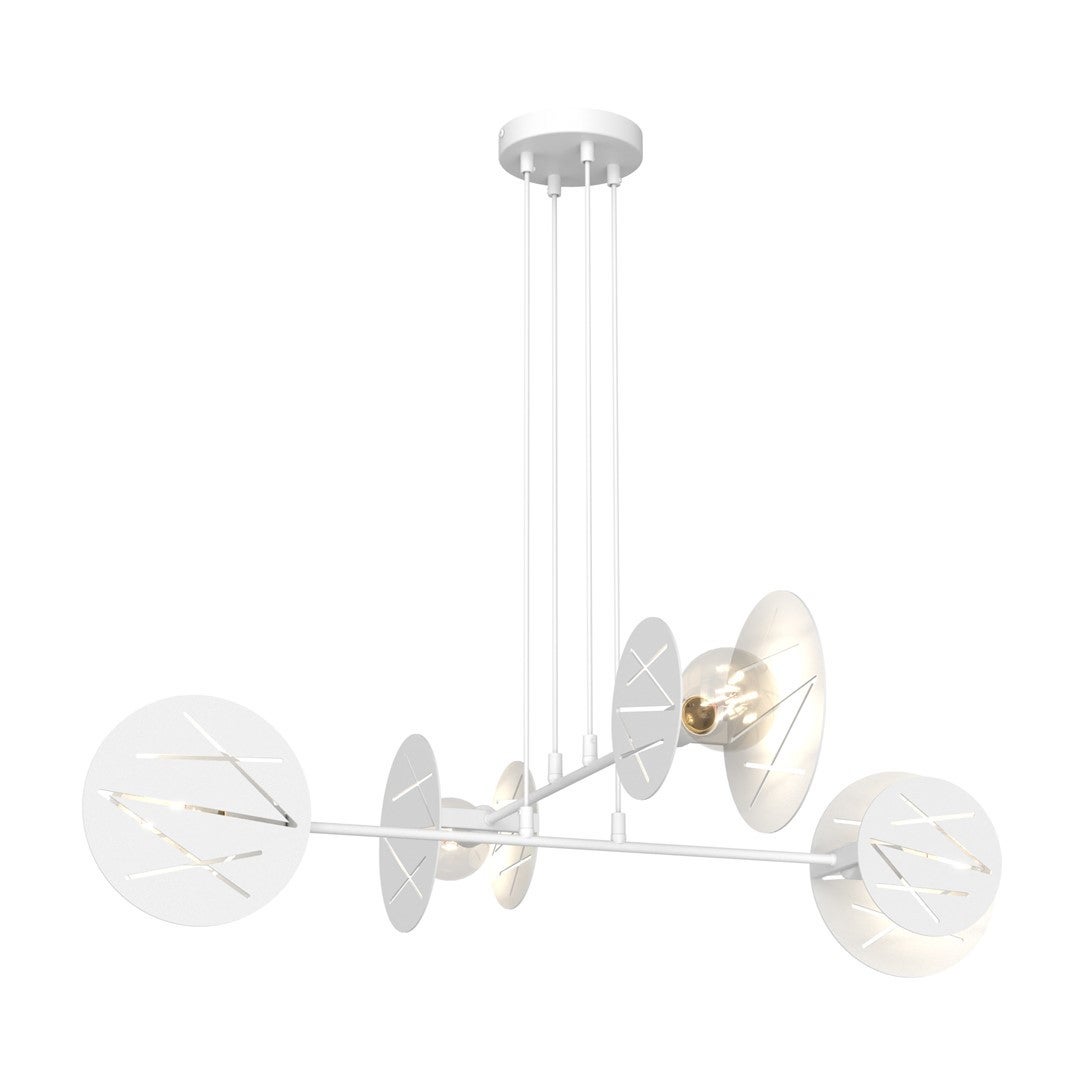 Lampa wisząca XOTIC biała 4xE27x20W metal wym:120x96x96cm IP20 Emibig