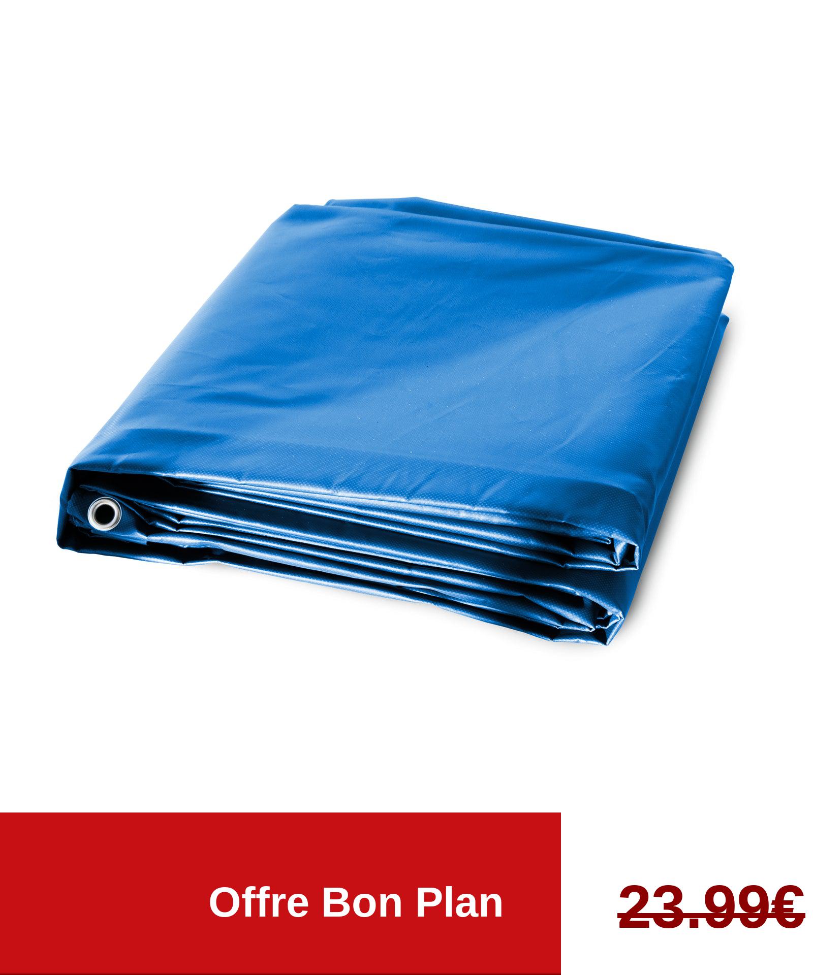 Bâche Imperméable Durable Avec œillets Renforcés, 3 X 5 M