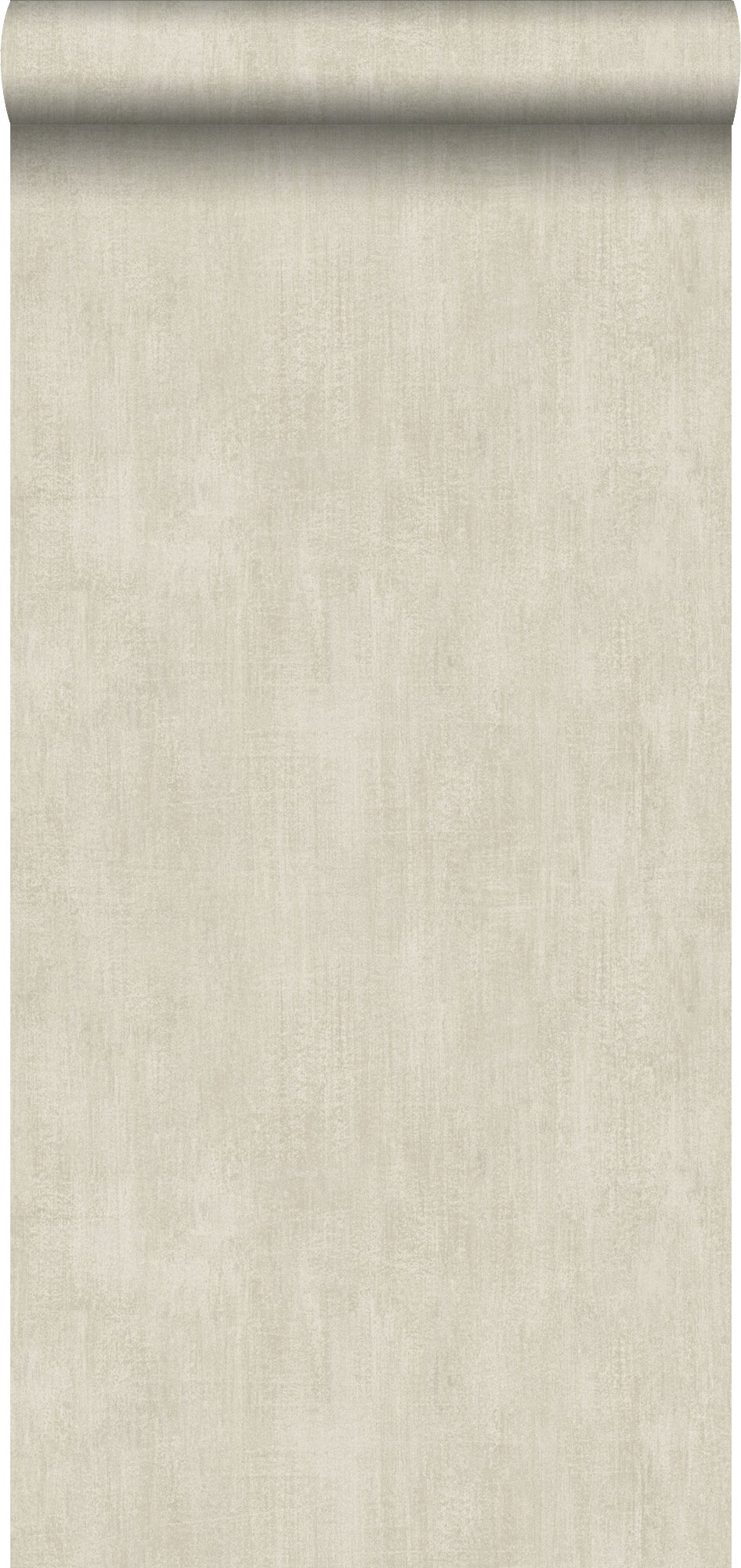 Tapeta malowany efekt ciemny beż - 53 cm x 10.05 m - ESTAHOME