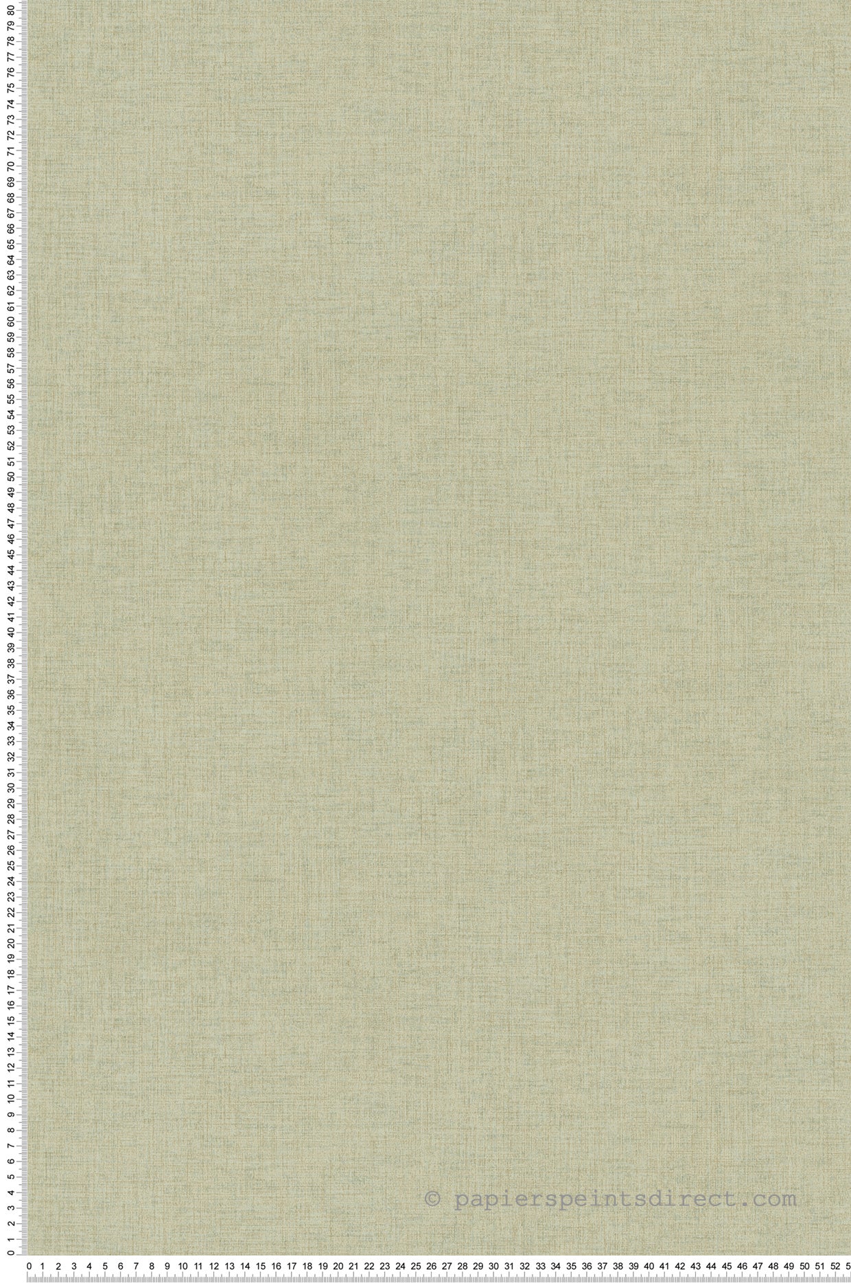 Tapeta lniana tekstura szaro-oliwkowym - 53 cm x 10.05 m - LIVINGWALLS