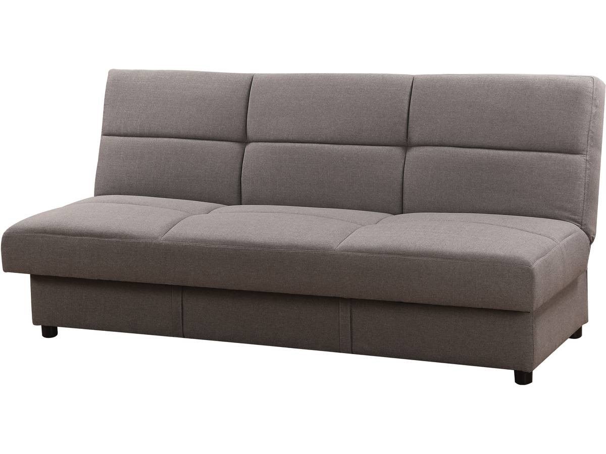 Wersalka "Enzo" - 185 x 84 x 85 cm - 3 miejsca - Szara