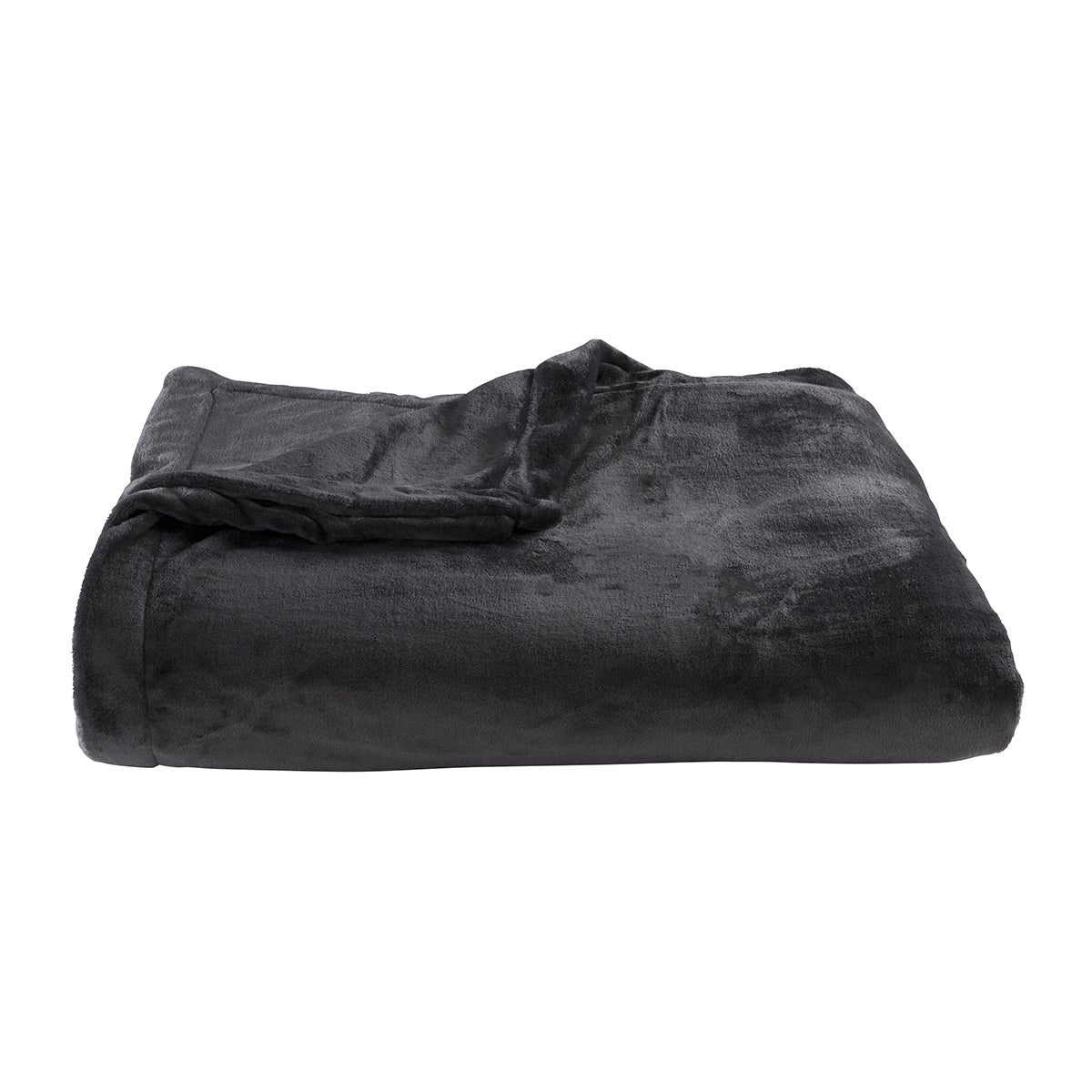 DODO | Couverture Polaire Extra Douce Coloris Anthracite 220x240 - 2