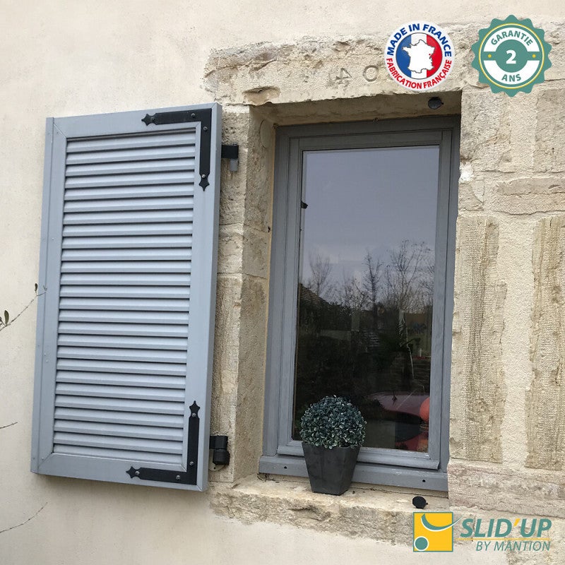 Motorisation pour volet 1 battant gauche SLID'UP URANUS filaire - gond Ø 12 mm - 2