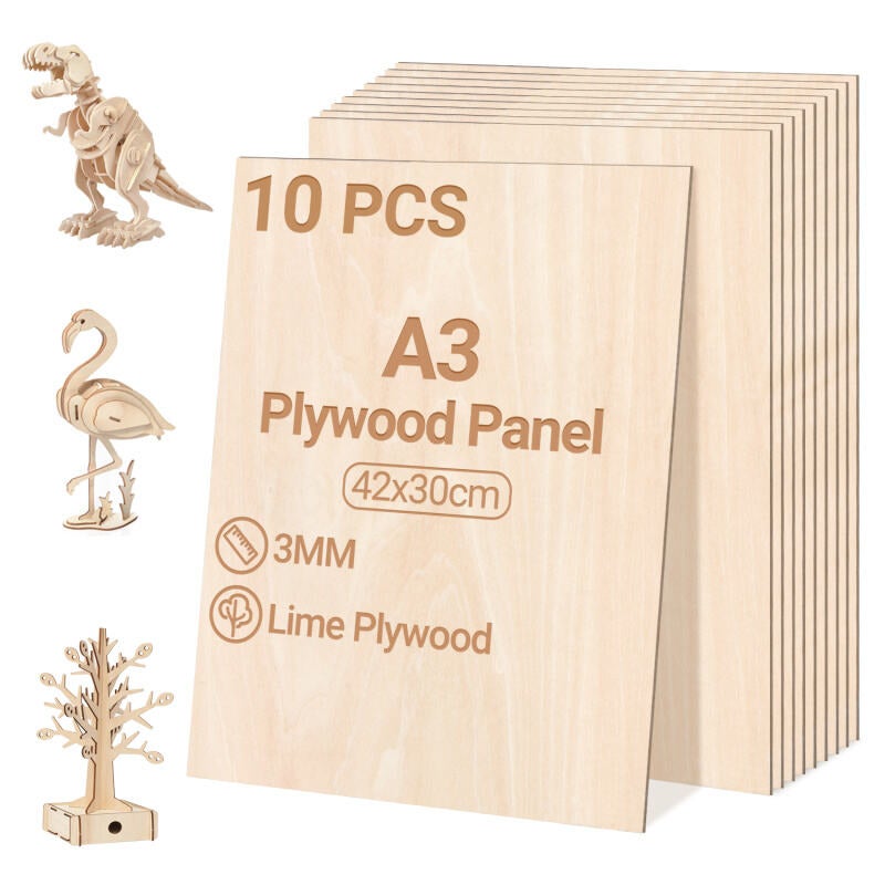 Kit Manualidades Espejos De Madera DIY Para Niños - 12 Espejos Con Formas De Animales Para Pintar Con Acuarelas Y Pegatinas - Juego Creativo Y Educativo
