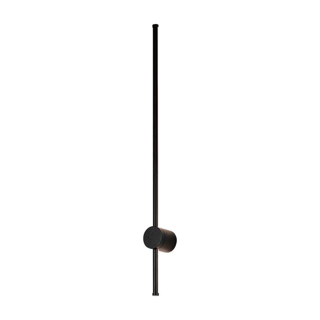 Lampa ścienna LED 12W, kolor czarny, 4000K, IP65