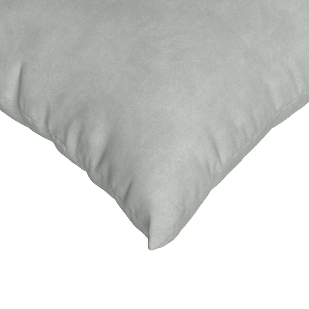 Coussins de canapé 2 pcs Gris clair 50 x 50 cm vidaXL - 7