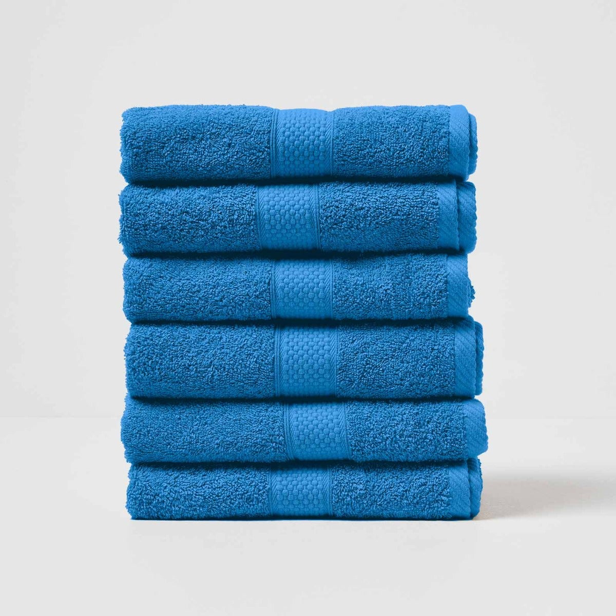 6 Serviettes De Bain Bébé 25x25cm - Super Douces, Absorbantes, En Fibres De Bambou