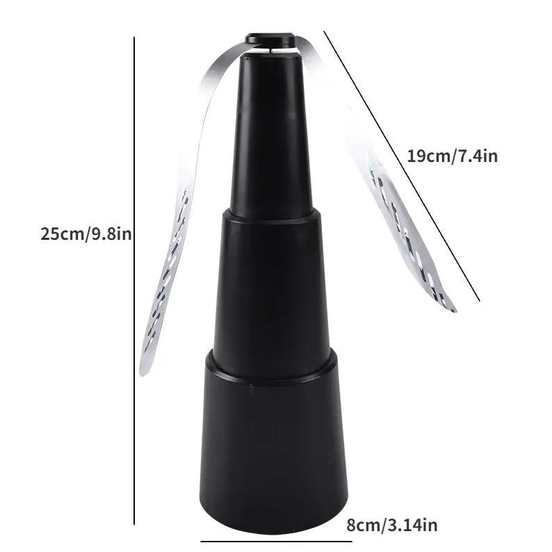 Ventilateur Anti Mouches, 4 PC Répellante Fan par Extérieur Intérieur Mouches et Ventilateur avec 2 Feuilles de Ventilateur et Crochet Anti-Moustique - 5