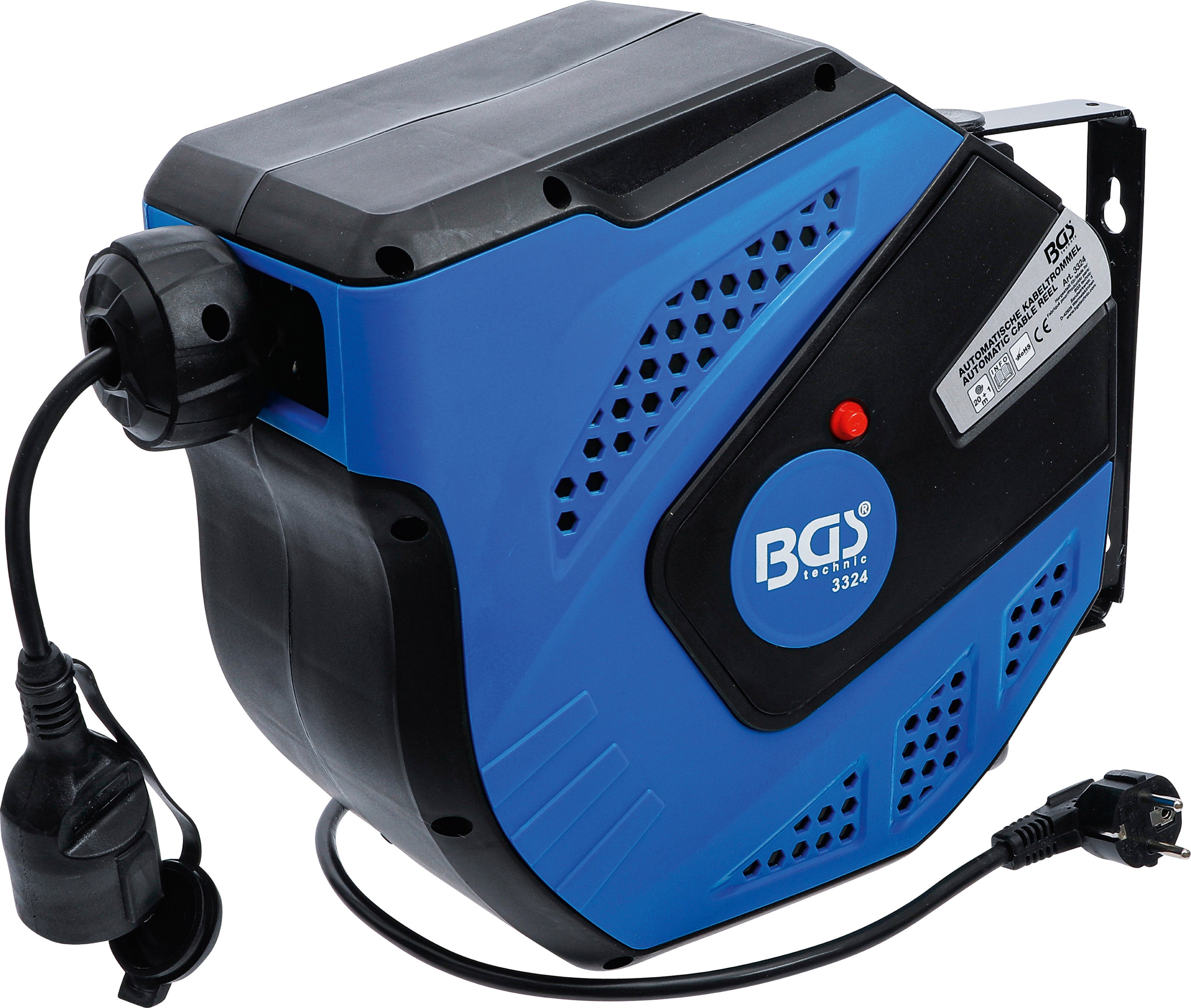 BGS Automatyczny bęben na kabel 20 m - 3324