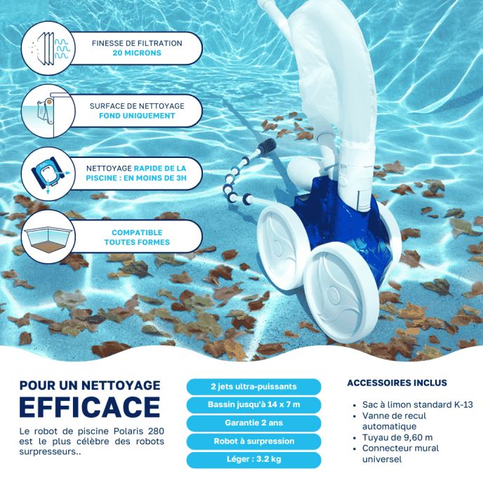 Robot piscine Polaris 280 - 2