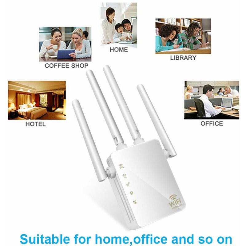 Router WiFi Dual Band 2.4/5GHz – Ripetitore Con Antenne Da 7dBi, IP67 Per Esterni