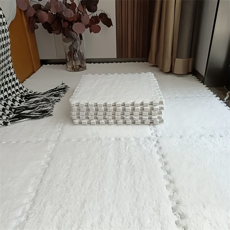12 Pcs Tapis de Protection Sol Puzzle en Mousse EVA Carrées Emboîtables 12 Pcs Tapis de Protection Sol Puzzle en Mousse EVA Carrées Emboîtables