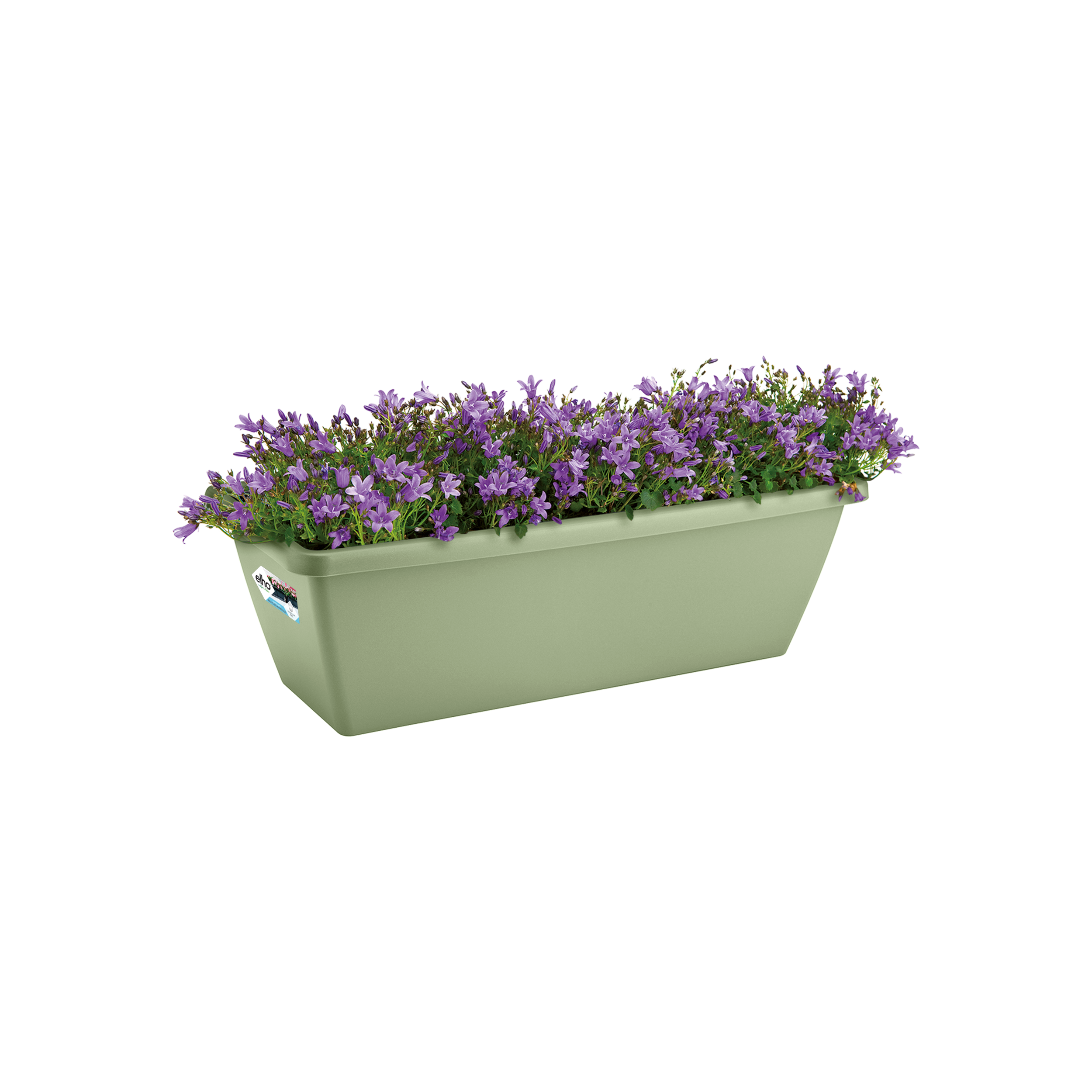 Elho Barcelona Balconnière 70 - Vert - L 70 x B 19 x H 16 cm - Balcon-extérieur - 100% recyclé - 5
