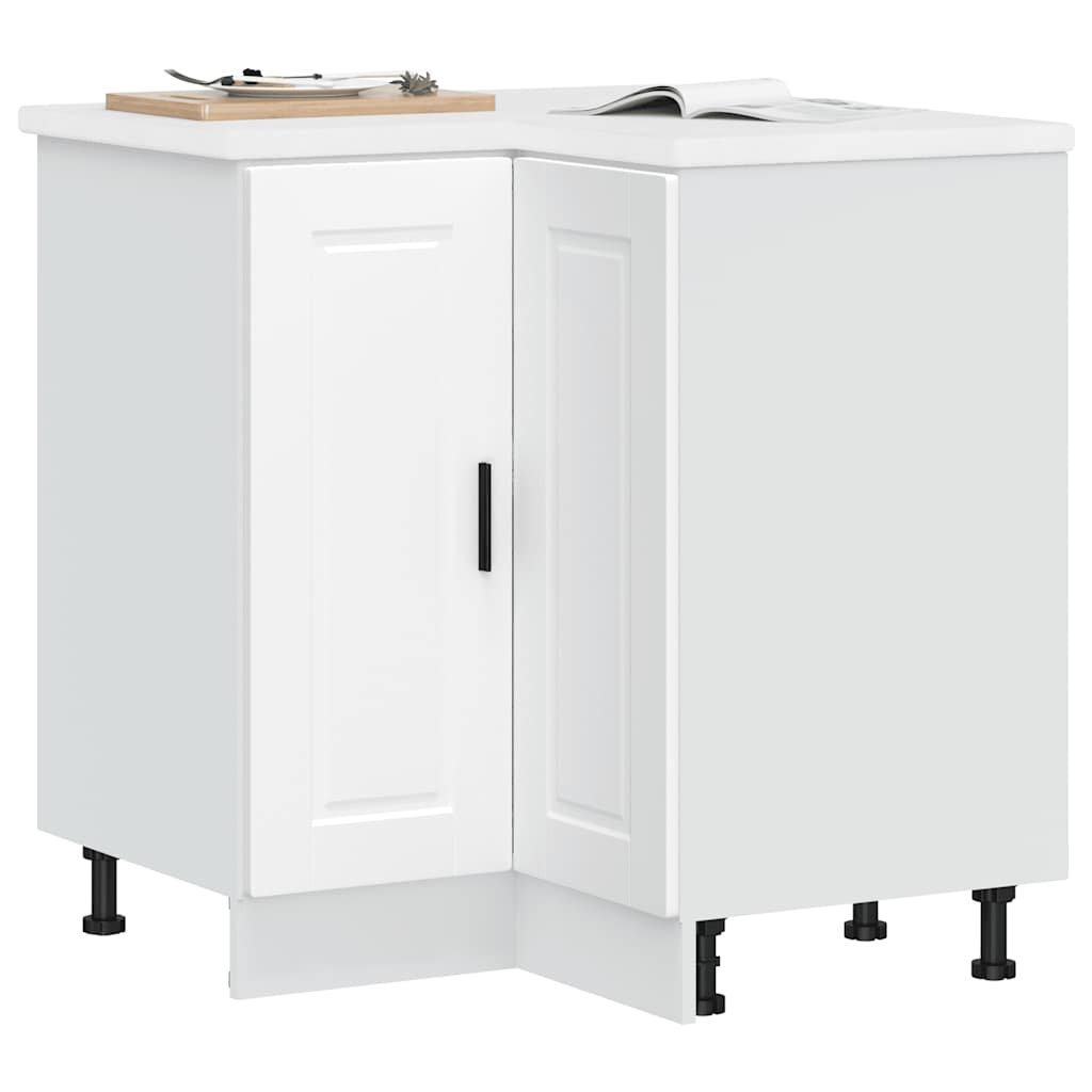 Vidaxl Mueble Bajo Esquina De Cocina Porto Madera Reconstituida Blanco , Leroy Merlin