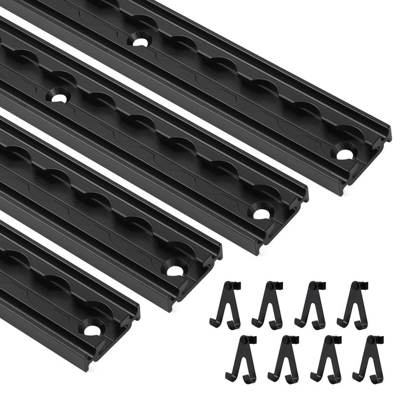 Zestaw szyn aluminiowych do zabezpieczania ładunków, 4x1M