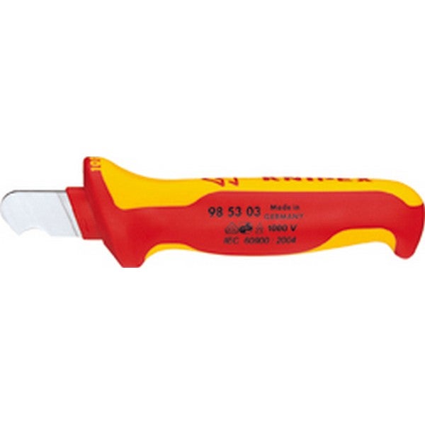 Noż do Ściągania Usuwania Izolacji z Kabli 170mm VDE 1kV KNIPEX 98 53 03
