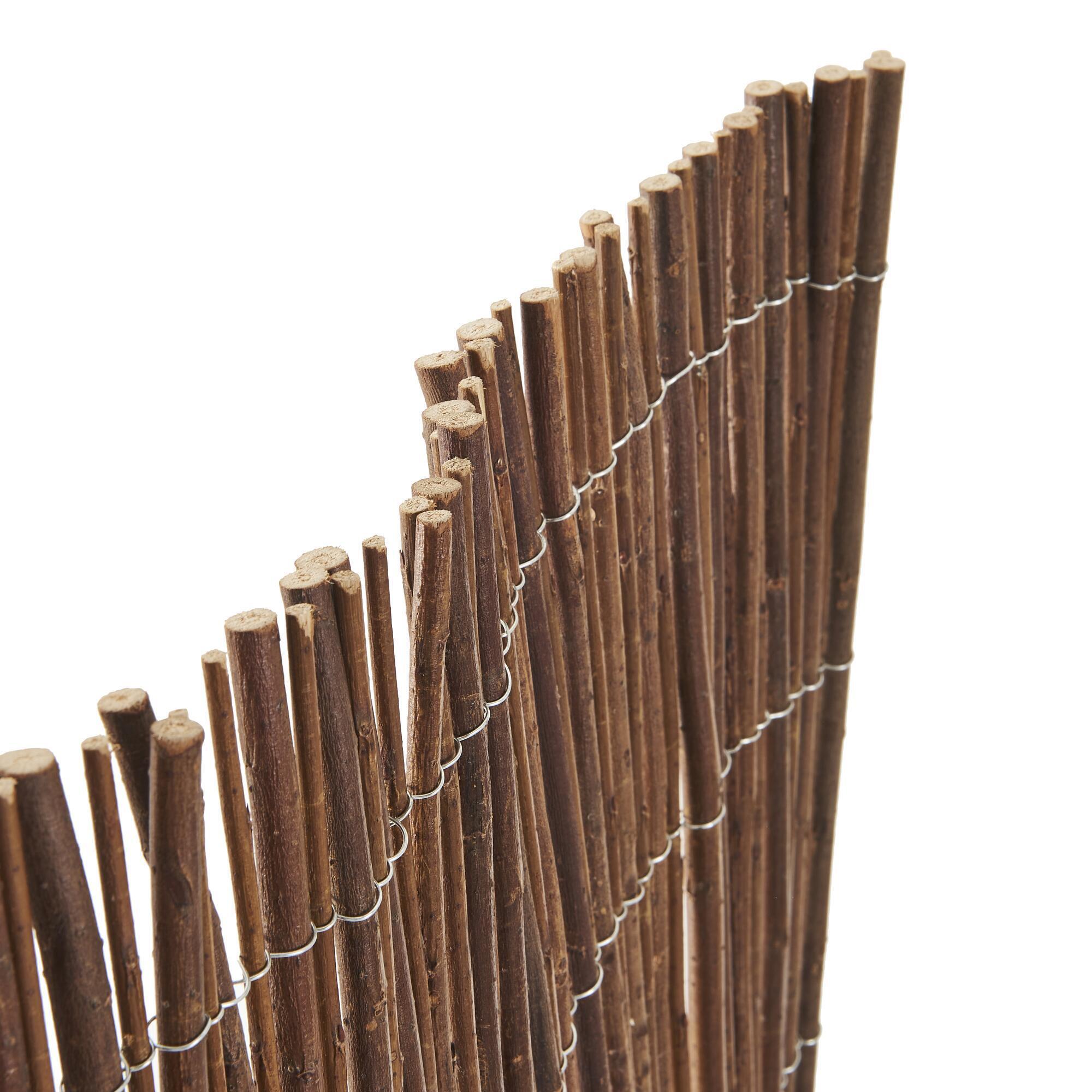 Canniccio in vimini decorativo, naturale, 1,6 kg/m², H.1 x L.3 m, NATERIAL - 6