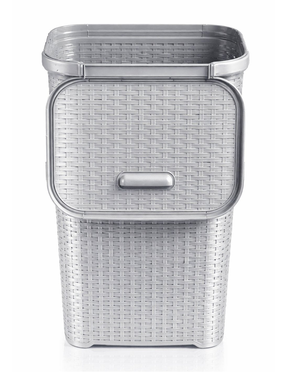 JARDIN202 - Cesto Ropa Sucia Pongotodo con Tapa y Asas | Cesta Colada Plástico Ratán | Cubo Ropa Sucia Ventilado | Baño Dormitorio | 38L/60L | 60 lit - 6