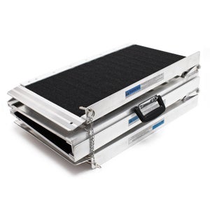 VEVOR Rampes De Chargement En Alu, 0,6 T, Rampe D'Acces Avec Bandes De Roulement Et Sangles De Charge Rail De Chargement Pour Moto Vtt Camion Tondeuse A Gazon Tracteur 198 X 305 Cm 2pcs 83527029