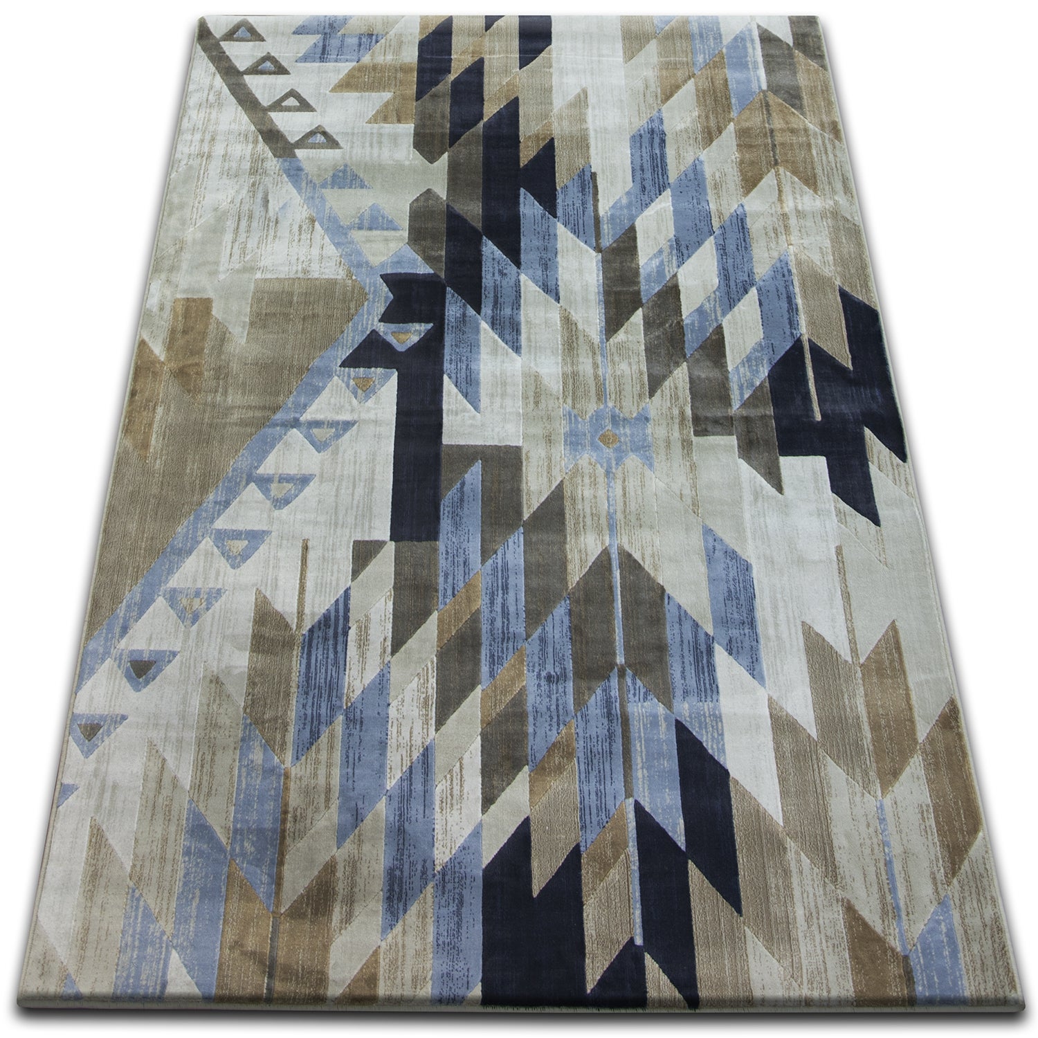 Dywan DROP JASMINE 758 L.blue/Smoke 160x220 cm