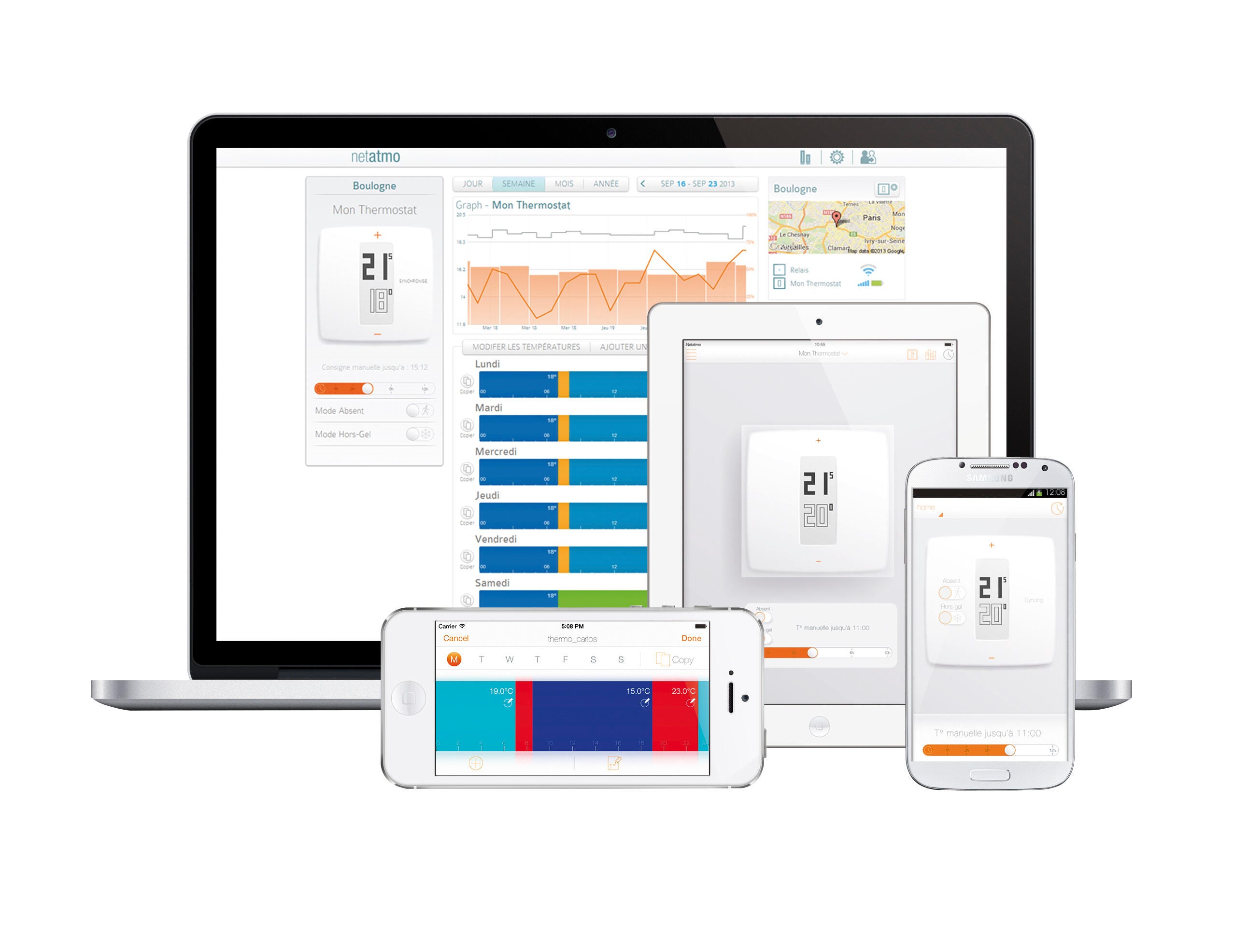Thermostat intelligent NETATMO - 3