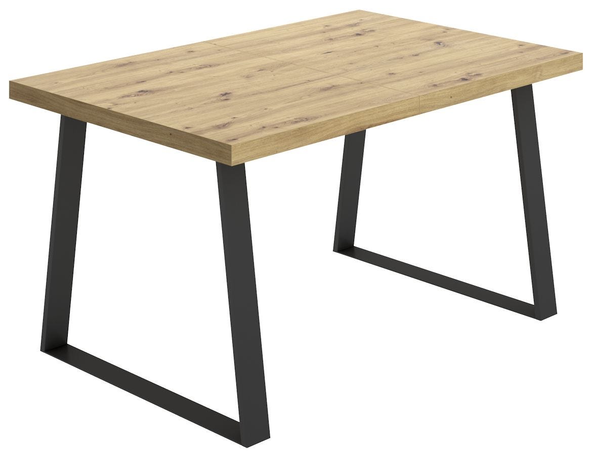 Tavolo da pranzo allungabile gambe metalliche Aran Nordic 75A X