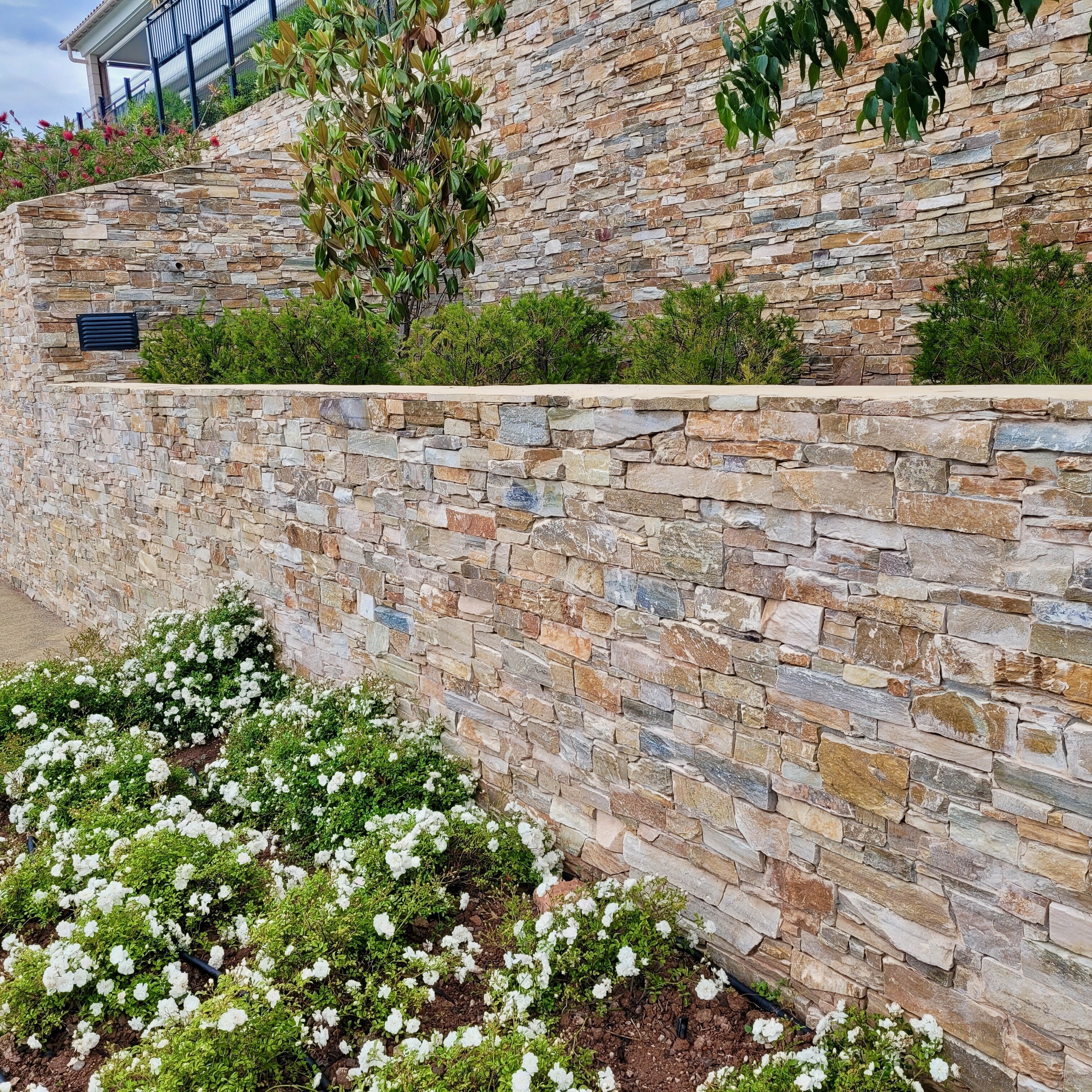 Parement mural - EASYPANEL - Orient - Naturelle - 15x20 + 15x40x3,5-4,5cm en Z - Vendu à la pièce - 3