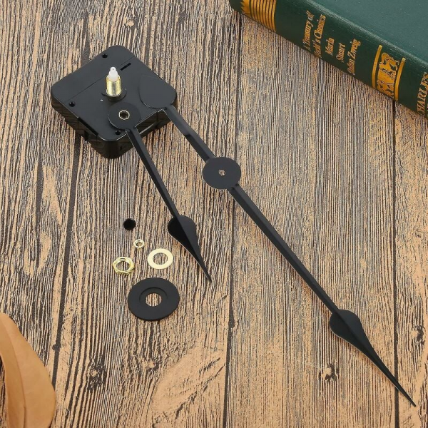 Movimento Orologio Al Quarzo Silenzioso - Meccanismo Con Lancette Lunghe Per Fai Da Te - Foto 12