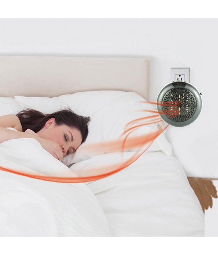 Trade Shop - Stufa Elettrica Portatile 900w Wonder Heater Portatile Regolabile Da 15° A 32°c - - 8