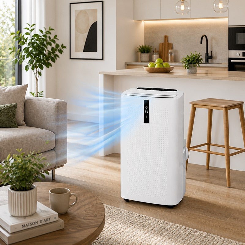 Climatiseur Mobile 4 En 1 - 12 000 Btu - Chauffage - Déshumidificateur - 3