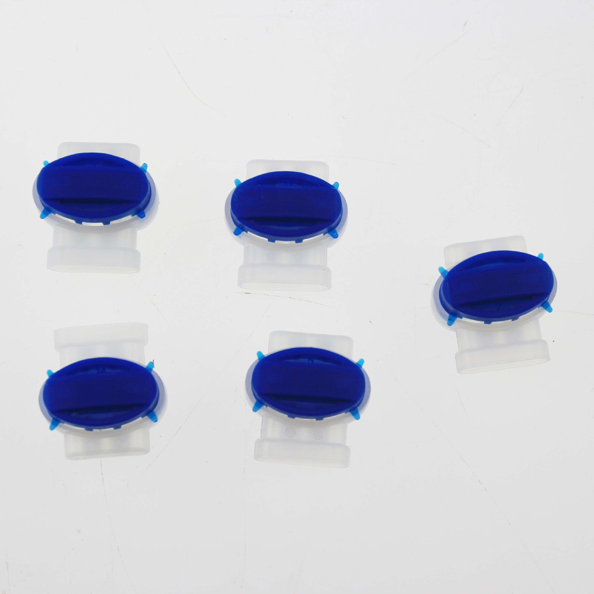 Connecteur de fil terminal pour tondeuse à gazon, bornier bleu, connecteur de câble de tondeuse à gazon robot, 15 pièces - 2